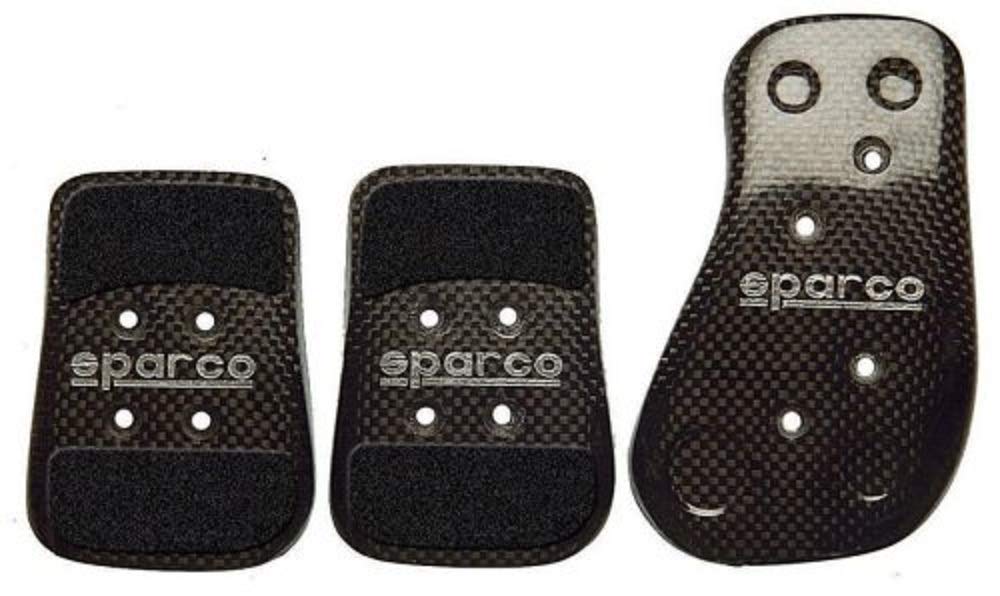 Sparco 03783L Carbon Fiber Pedal Kit , CARBON